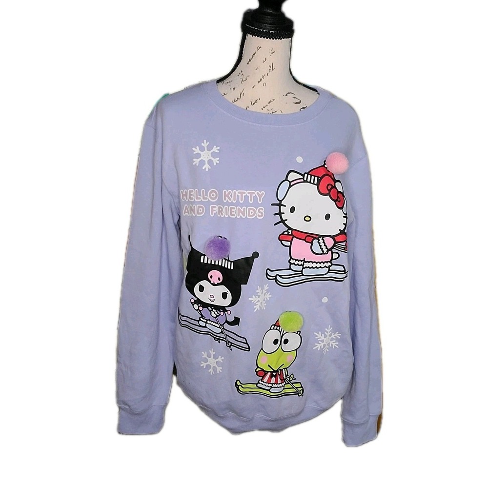 Hello Kitty‎ and Friends Ski Sweatshirt Love Tribe by Sanrio Hybrid Apparel 2024
